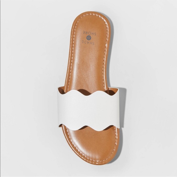 Shade & Shore Shoes - Shade and Shore Kate Scallop Slide Sandals